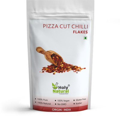 

Holy Natural Dried Red Pizza Cut Chilli Flakes - 500 GM(500 g)
