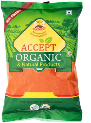 

ACCEPT ORGANIC Natural 100% Pure - Red Chilli/Lal Mirchi Powder 250 GM(250 g)