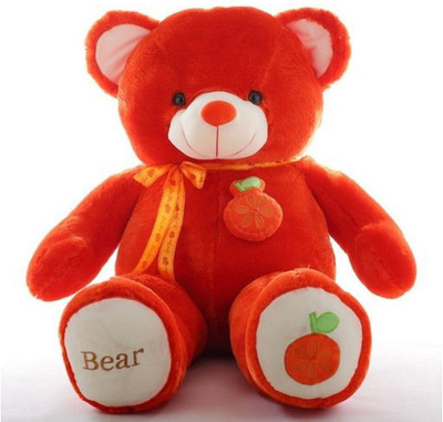 

Pandora Premium Quality Red Orange Fruit Teddy Bear - 90 cm(Red)