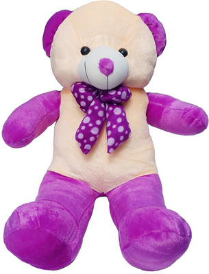 

Nihan Enterprises Purple Soft Stuffed Soft Teddy Bear (3FEET) - 80 cm(Purple)