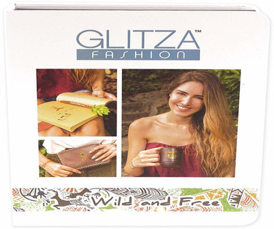 

GLITZA Fashion Sparklz & Glitter Tattoos Deluxe Gift Box(Leaf, flower, deer, elephant)
