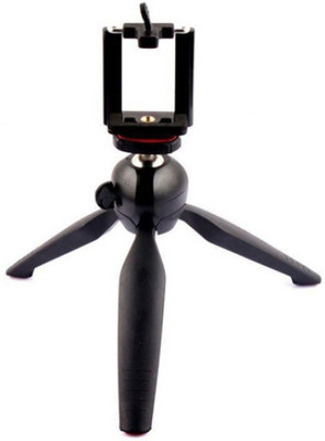 

HexaGear Yt-228 Mini Tripod + mobile Mount Holder Clip for Digital Camera & All Mobile Phones Tripod(Black, Supports Up to 1000 g)