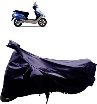 QualityBeast Two Wheeler Cover for Lohia(Fame, Blue)