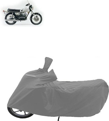 QualityBeast Two Wheeler Cover for Yamaha(Grey)
