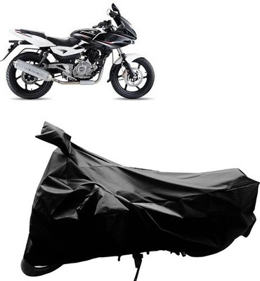 GoldRich Two Wheeler Cover for Bajaj(Black)
