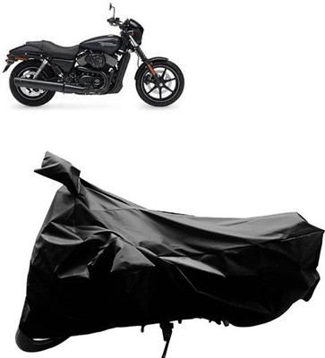 GoldRich Two Wheeler Cover for Harley Davidson(Black)