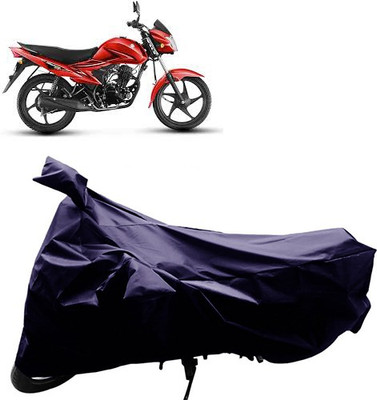 GoldRich Two Wheeler Cover for Suzuki(Hayate, Blue)