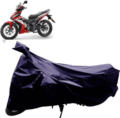 GoldRich Two Wheeler Cover for Aprilia(Blue)