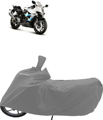 QualityBeast Two Wheeler Cover for Hyosung(Grey)