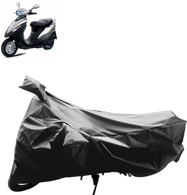 GoldRich Two Wheeler Cover for Kinetic(Grey)
