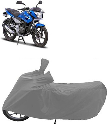 QualityBeast Two Wheeler Cover for Bajaj(XCD 125cc, Grey)