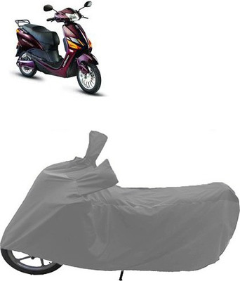 QualityBeast Two Wheeler Cover for Hero(Electric Optima, Grey)
