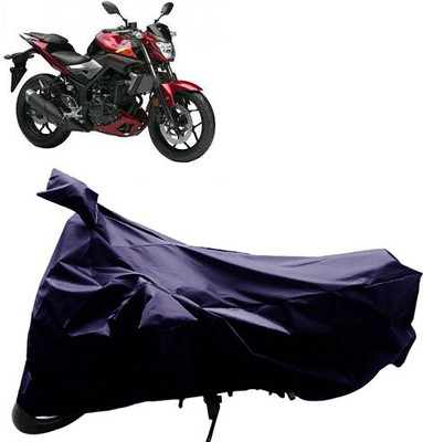 GoldRich Two Wheeler Cover for Hero(Blue)