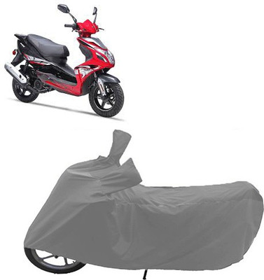 QualityBeast Two Wheeler Cover for Kinetic(Grey)