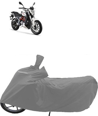 GoldRich Two Wheeler Cover for DSK Benelli(TNT 25, Grey)