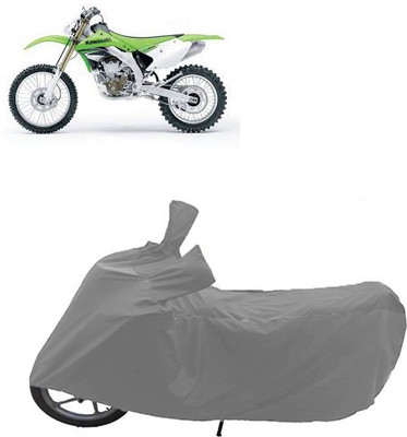 QualityBeast Two Wheeler Cover for Kawasaki(Grey)