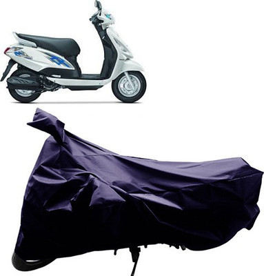 GoldRich Two Wheeler Cover for Suzuki(Blue)