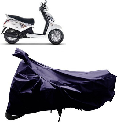 QualityBeast Two Wheeler Cover for Mahindra(Blue)