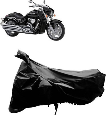 QualityBeast Two Wheeler Cover for Suzuki(Black)