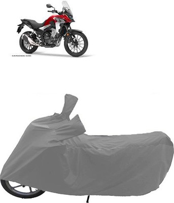 QualityBeast Two Wheeler Cover for Honda(Grey)