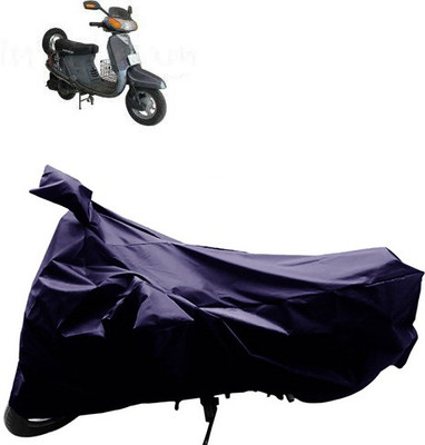 GoldRich Two Wheeler Cover for Kinetic(Blue)