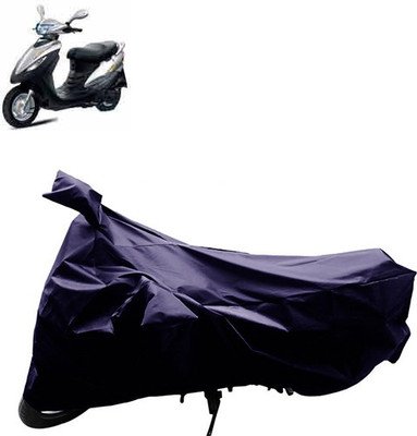 GoldRich Two Wheeler Cover for Kinetic(Blue)