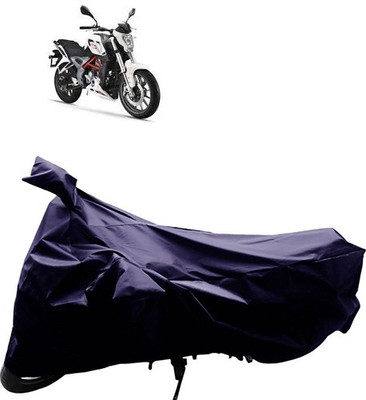 QualityBeast Two Wheeler Cover for DSK Benelli(TNT 25, Blue)
