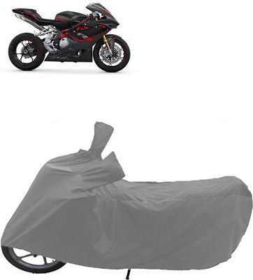 QualityBeast Two Wheeler Cover for Universal For Bike(Grey)