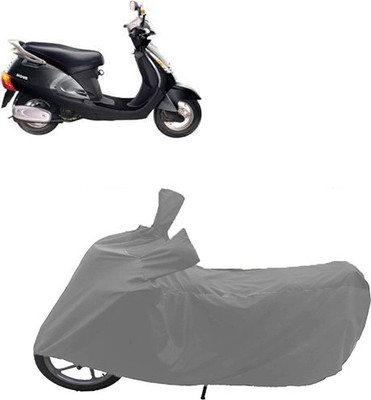 QualityBeast Two Wheeler Cover for Kinetic(Grey)