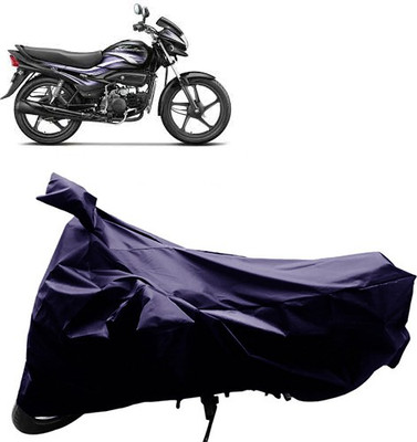GoldRich Two Wheeler Cover for Hero(Blue)