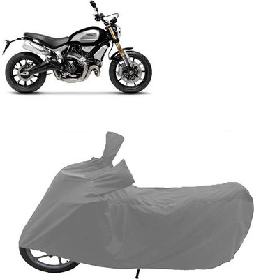 GoldRich Two Wheeler Cover for Ducati(Grey)