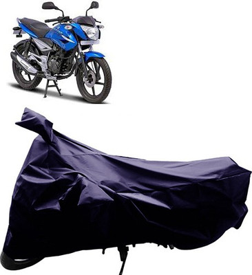 GoldRich Two Wheeler Cover for Bajaj(XCD 125cc, Blue)