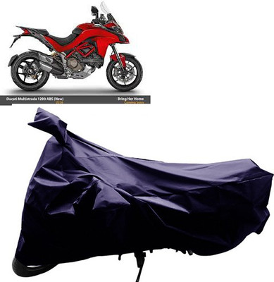 GoldRich Two Wheeler Cover for Ducati(Blue)