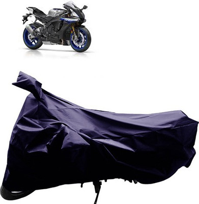 QualityBeast Two Wheeler Cover for Yamaha(Blue)