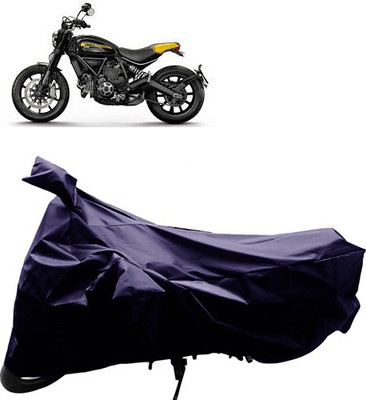 GoldRich Two Wheeler Cover for Ducati(Blue)