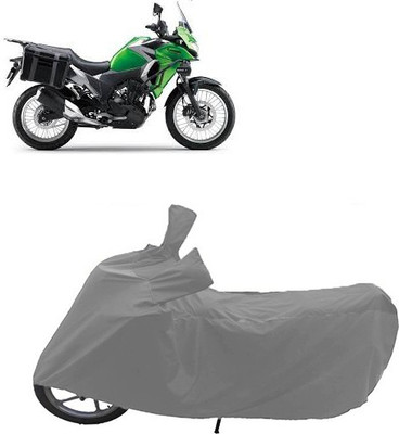 GoldRich Two Wheeler Cover for Kawasaki(Grey)