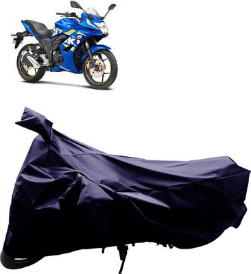 QualityBeast Two Wheeler Cover for Suzuki(Blue)