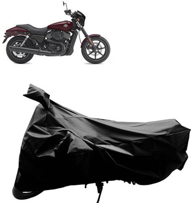 GoldRich Two Wheeler Cover for Harley Davidson(Black)