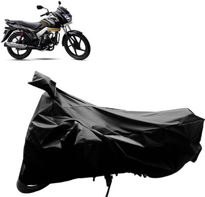 QualityBeast Two Wheeler Cover for Mahindra(Black)