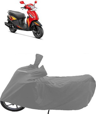 GoldRich Two Wheeler Cover for Hero(Pleasure, Grey)