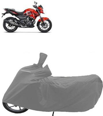 GoldRich Two Wheeler Cover for Hero(Grey)
