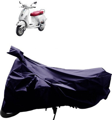 QualityBeast Two Wheeler Cover for Piaggio(Blue)
