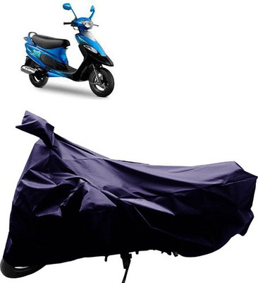 GoldRich Two Wheeler Cover for TVS(Blue)