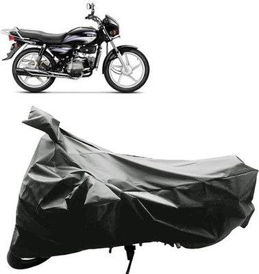 GoldRich Two Wheeler Cover for Hero(Splendor, Grey)