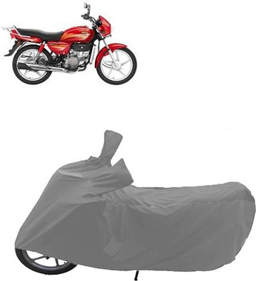 QualityBeast Two Wheeler Cover for Hero(Grey)
