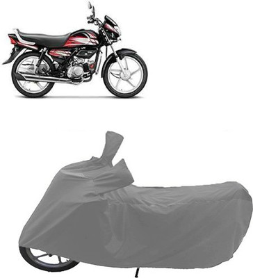 GoldRich Two Wheeler Cover for Hero(Grey)