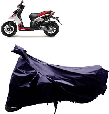 GoldRich Two Wheeler Cover for Aprilia(Blue)