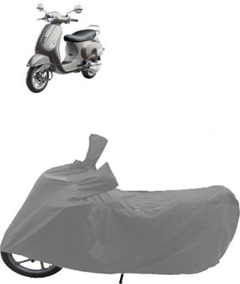 GoldRich Two Wheeler Cover for Universal For Bike(Vespa SXL, Grey)