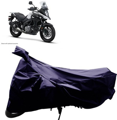 QualityBeast Two Wheeler Cover for Suzuki(Blue)