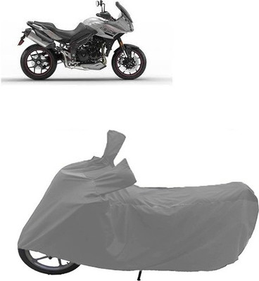 GoldRich Two Wheeler Cover for Triumph(Grey)